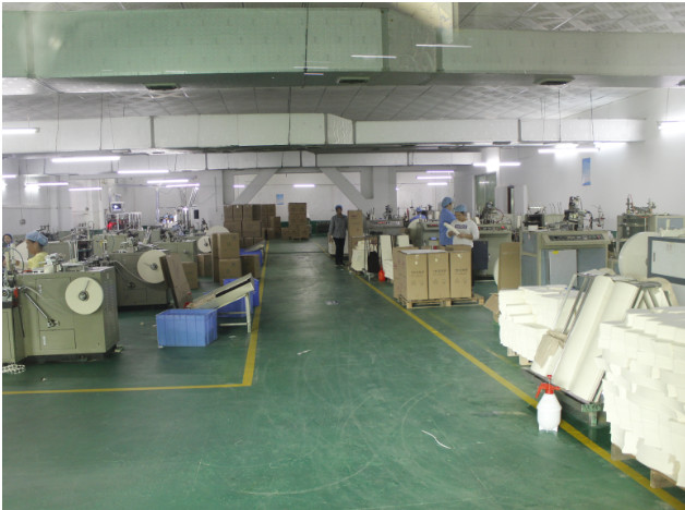Guangzhou Victory Paper Products Co., Ltd. línea de producción de fábrica