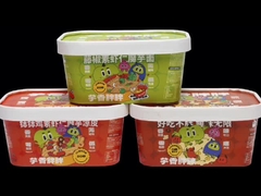 Cuencos de papel rectangulares