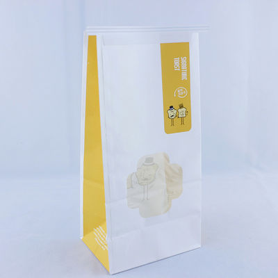 Bolsas de cartón Kraft, bolsas de vidrio biodegradables, bolsas con forro de vidrio para alimentos.