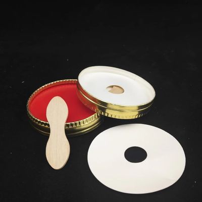 Taza de papel de helado recubierta en PE con tapa Cuchara de plástico Embalaje de doble pared