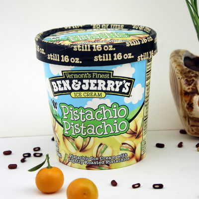 475 ml de taza de papel helado con tapa