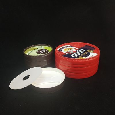 475 ml Biodegradable de helados con tapa, 520 ml de helados en papel