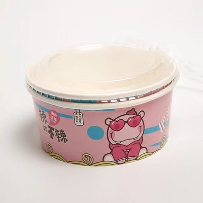 Cuencos de 32 onzas con tapa, recipiente impermeable para ensalada Kraft 1000 ml