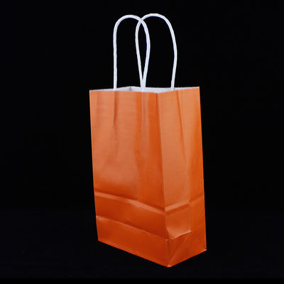 Bolsas de papel revestidas con papel de aluminio reciclable con embalaje para llevar de alimentos Kraft