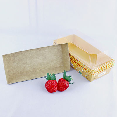 Caja de embalaje de panadería compostable