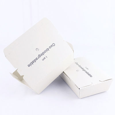 Embalaje de papel biodegradable de la caja de alimentos ecológicos Kraft