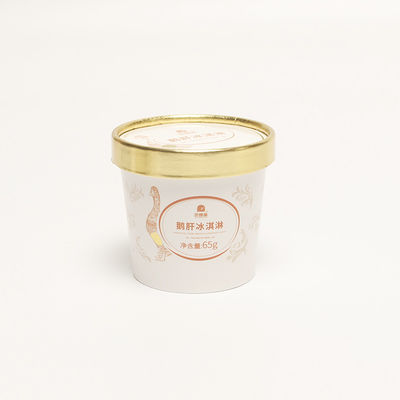 12 oz de papel personalizado copas de helado