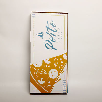 Cajas de embalaje de alimentos impresos portátiles personalizadas, cajas de pizza personalizadas ligeras