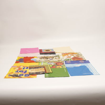 Servilletas de papel cuadrado para las fiestas.