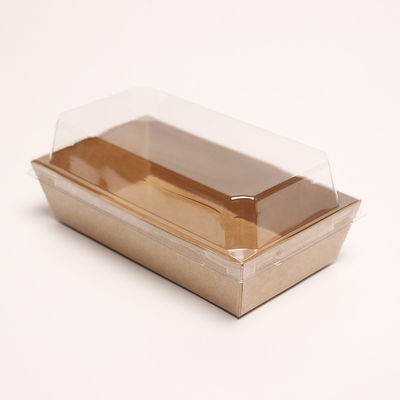 Cajas de postres reciclables para llevar
