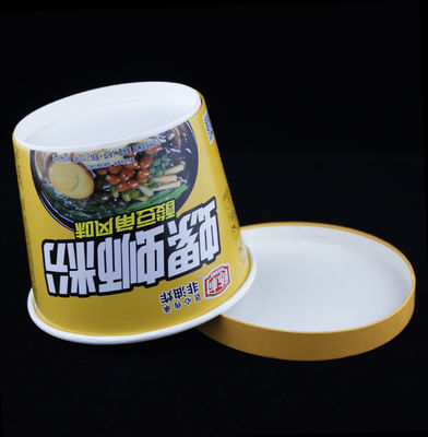 Taza de papel biodegradable para sopa con aislamiento de tapa 32 oz.