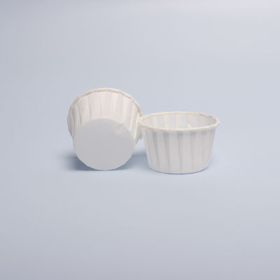 Caja de embalaje de panadería resistente a la grasa Cupcakes reciclables Tazas de papel muffin