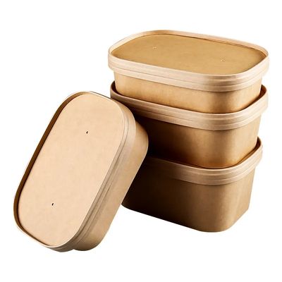 Taza de papel cuadrada adecuada para bebidas de tamaño medio en eventos de 20 a 30 oz de capacidad