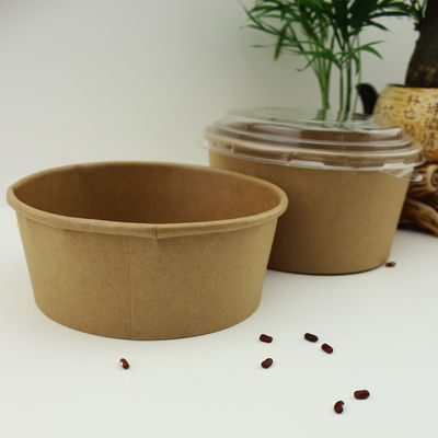 Cuencos de ensalada de papel con tapa: polivalentes, elegantes y apilables