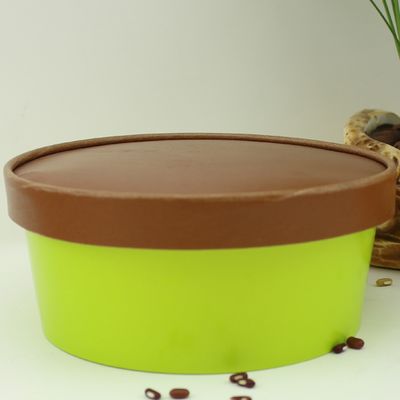 Cuencos de ensalada de papel con tapa: polivalentes, elegantes y apilables