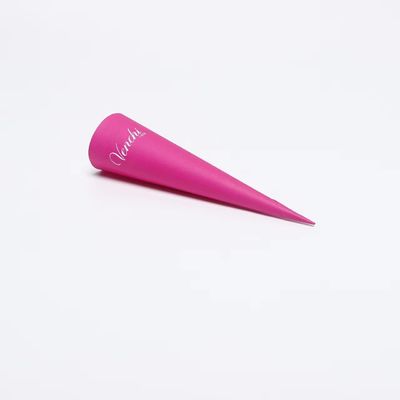 Cone de helado cone de helado crepe cone de papel crujiente de una sola vez conjunto de apoyo de papel de cono con ángulo afilado